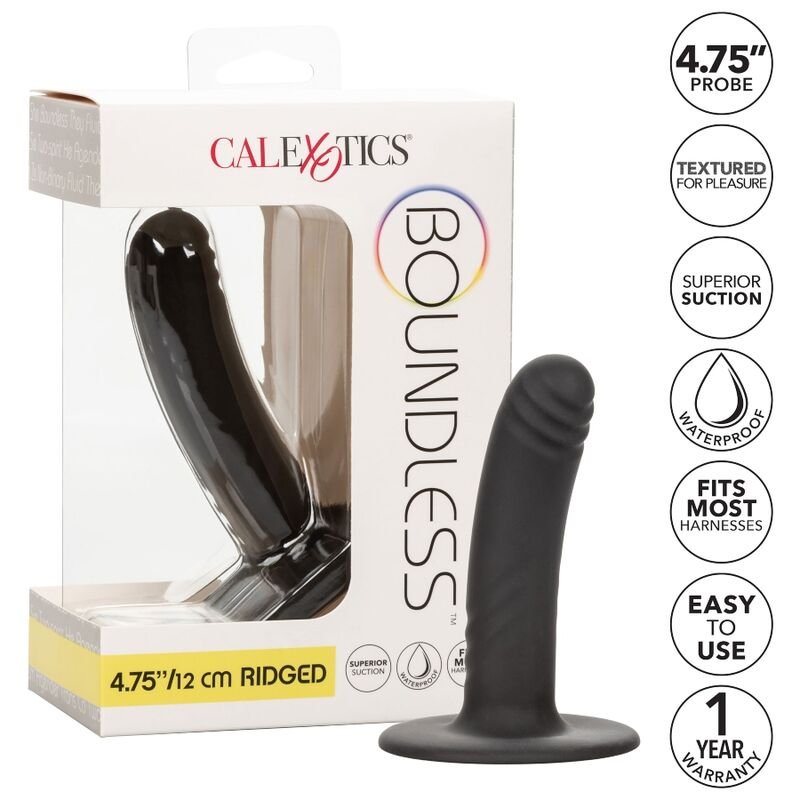 CALIFORNIA EXOTICS - BOUNDLESS DILDO 12 CM COMPATIBLE WITH HARNESS