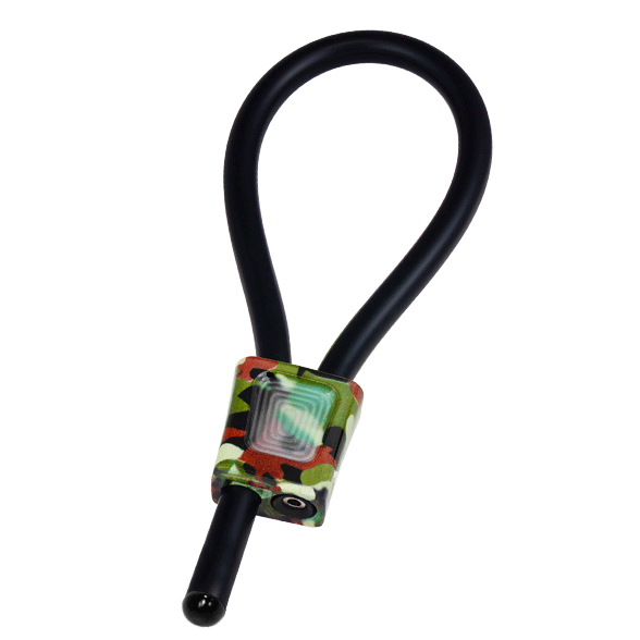 ELECTRASTIM PRESTIGE ELECTRALOOPS ADJUSTABLE COCK RINGS - CAMOUFLAGE