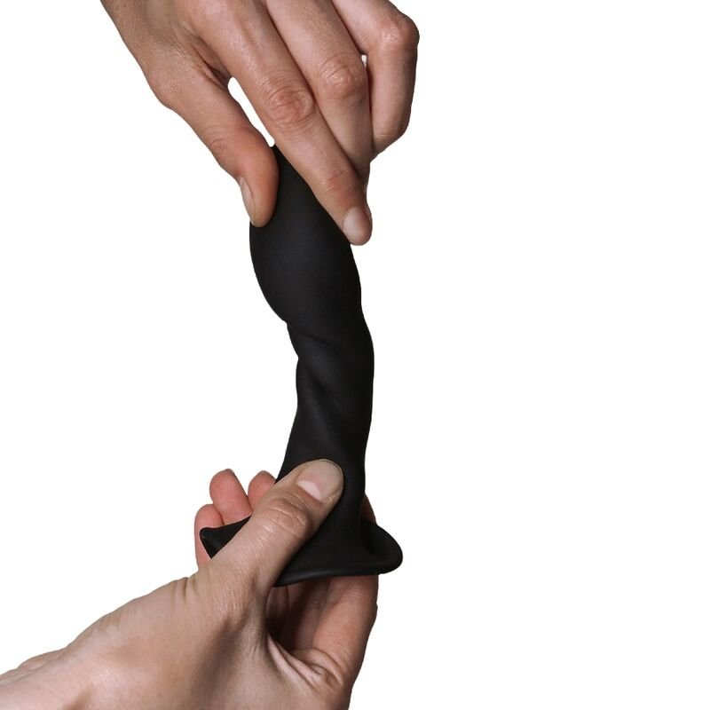 ADRIEN LASTIC - HITSENS 5 SILICONE DILDO BLACK