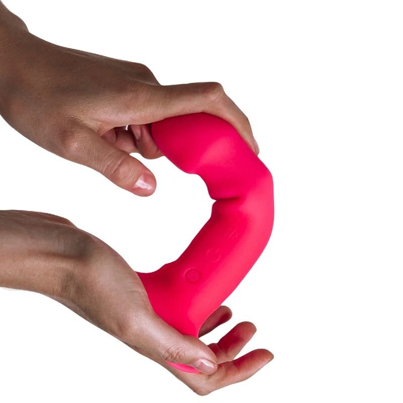 ADRIEN LASTIC - HITSENS VIBE 2 SILICONE DILDO PINK