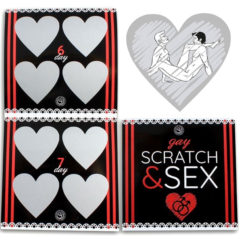 SECRETPLAY - SCRATCH  SEX GAY COUPLES GAME (ES/EN/FR/PT/DE)