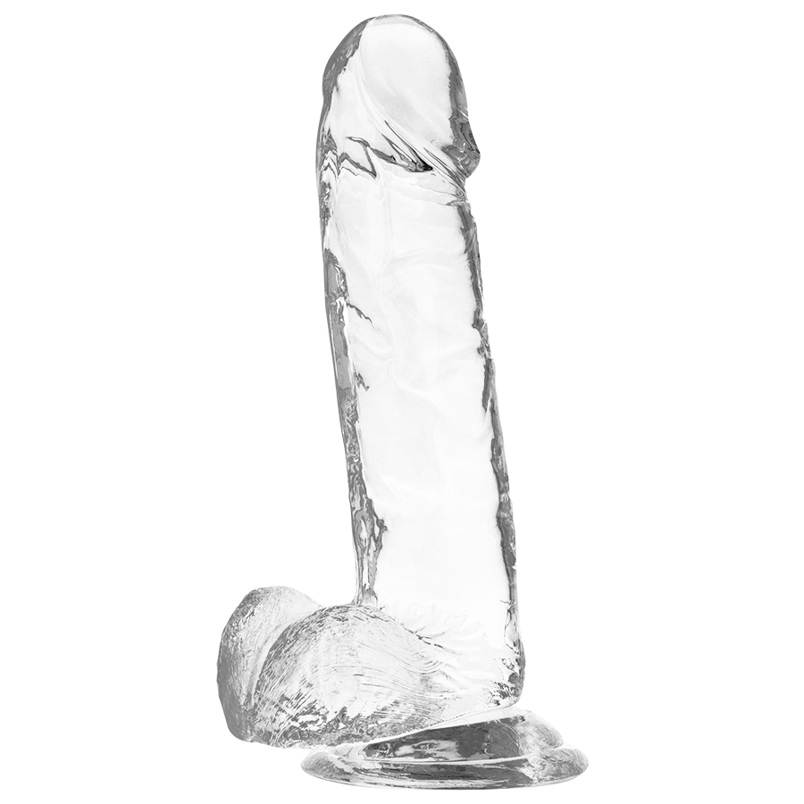 X RAY - CLEAR COCK WITH BALLS 20 CM X 4.5 CM