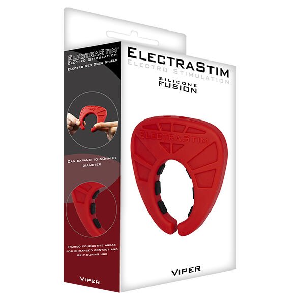 ELECTRASTIM  SILICONE FUSION VIPER COCK SHIELD